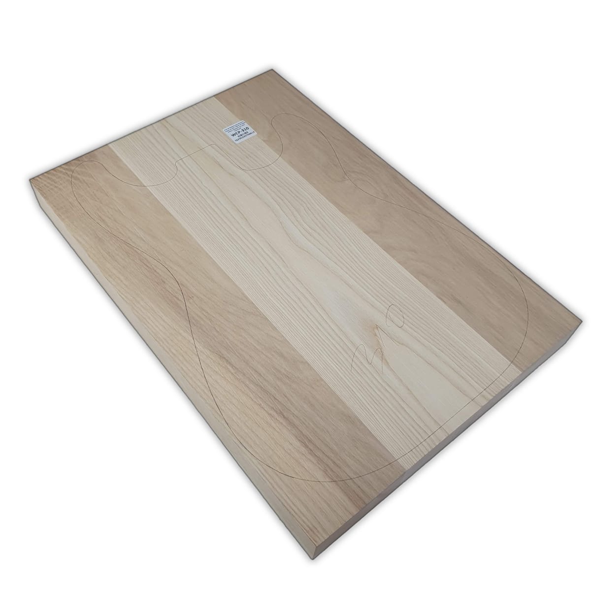 Pack de Maderas WCP-310 para Guitarra, Cuerpo de Ash + Mastil de Maple + Diapason de Indian Rosewood16