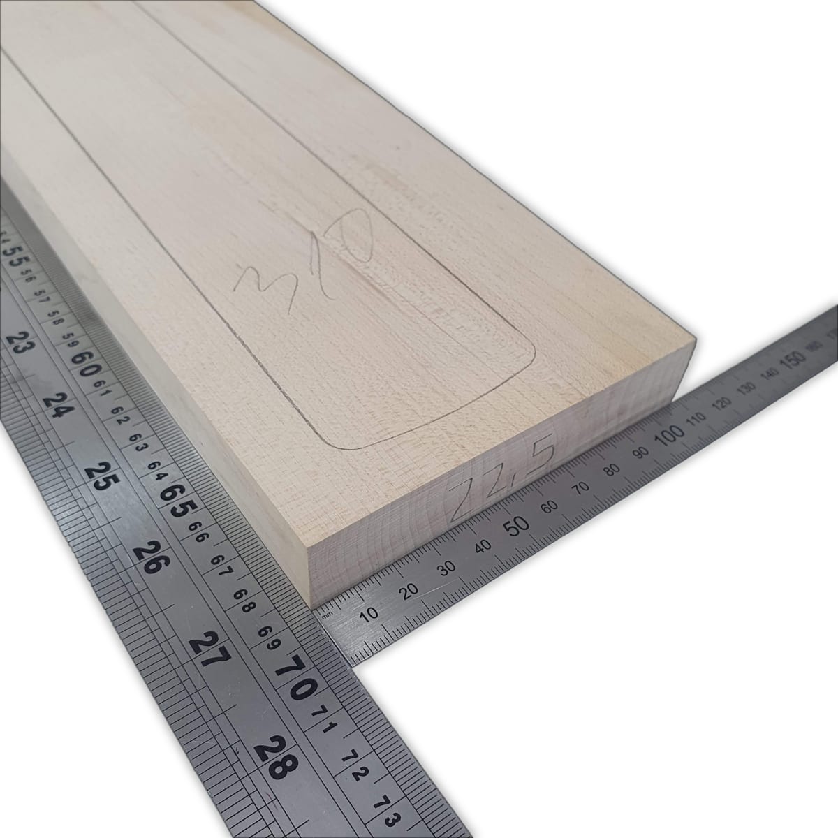 Pack de Maderas WCP-310 para Guitarra, Cuerpo de Ash + Mastil de Maple + Diapason de Indian Rosewood5