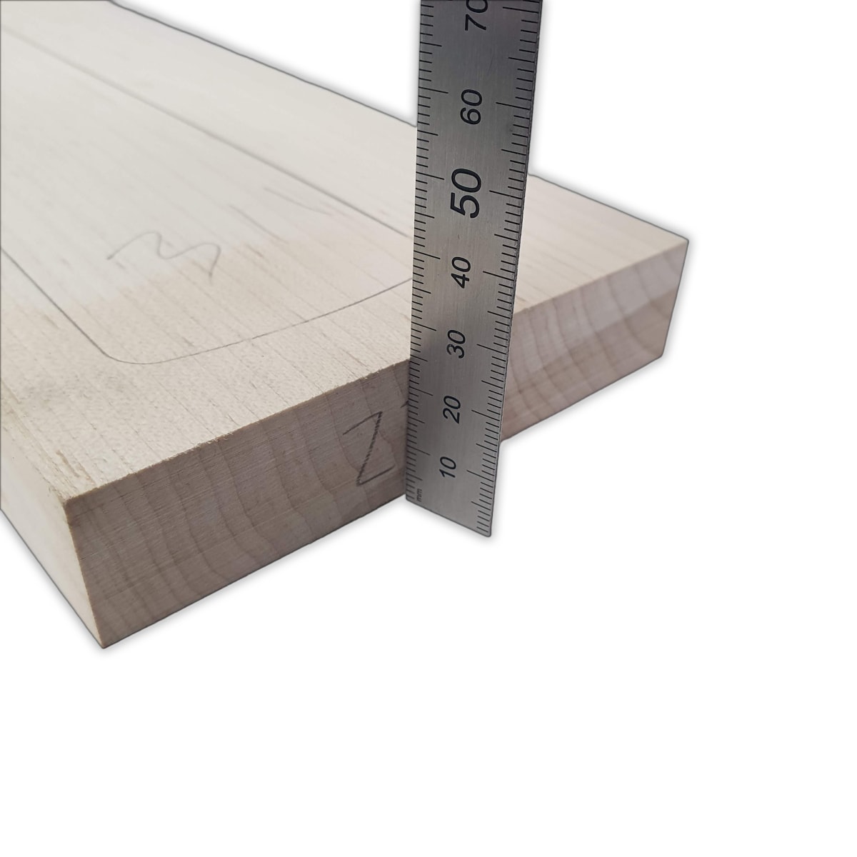 Pack de Maderas WCP-311 para Guitarra, Cuerpo de Ash + Mastil de Maple + Diapason de Indian Rosewood6