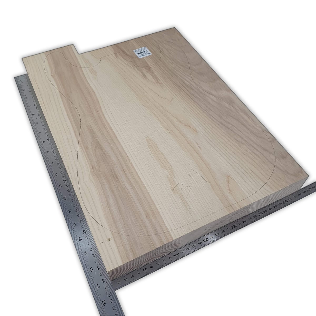 Pack de Maderas WCP-311 para Guitarra, Cuerpo de Ash + Mastil de Maple + Diapason de Indian Rosewood2