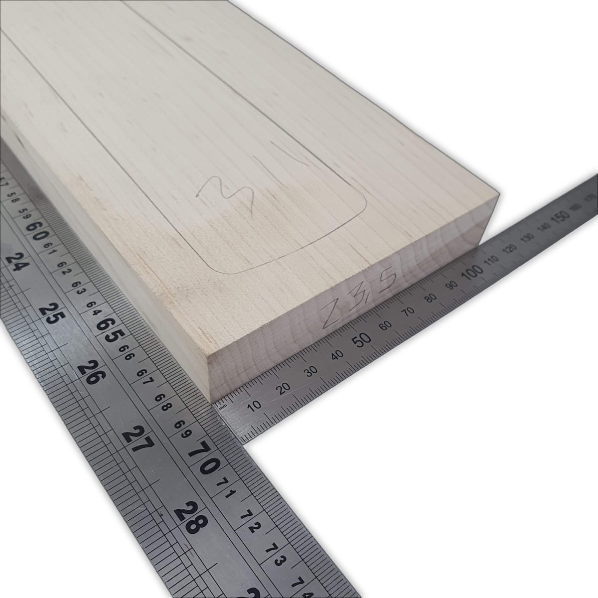 Pack de Maderas WCP-311 para Guitarra, Cuerpo de Ash + Mastil de Maple + Diapason de Indian Rosewood5