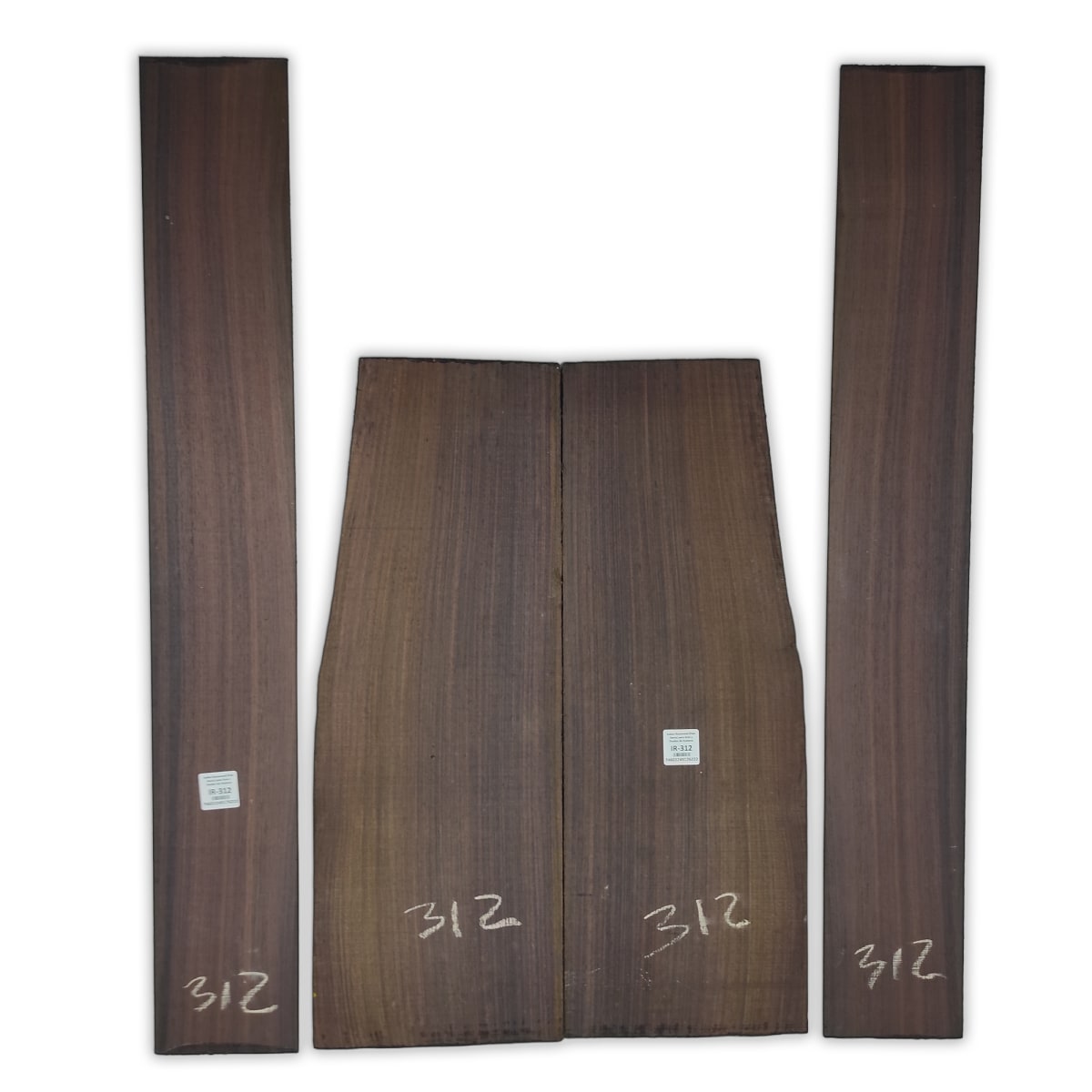 Set de Aros y Fondo IR-312 de Indian Rosewood Especial para Guitarra Clasica / Corte Radial7