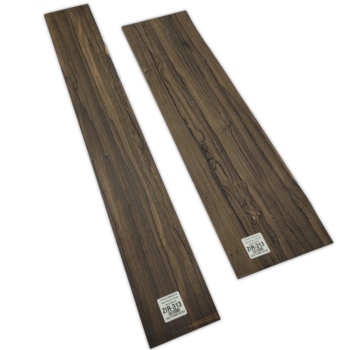 Set de Aros y Fondo ZIR-313 de Ziricote Mexicano para Instrumentos Pequeños Calidad Especial6