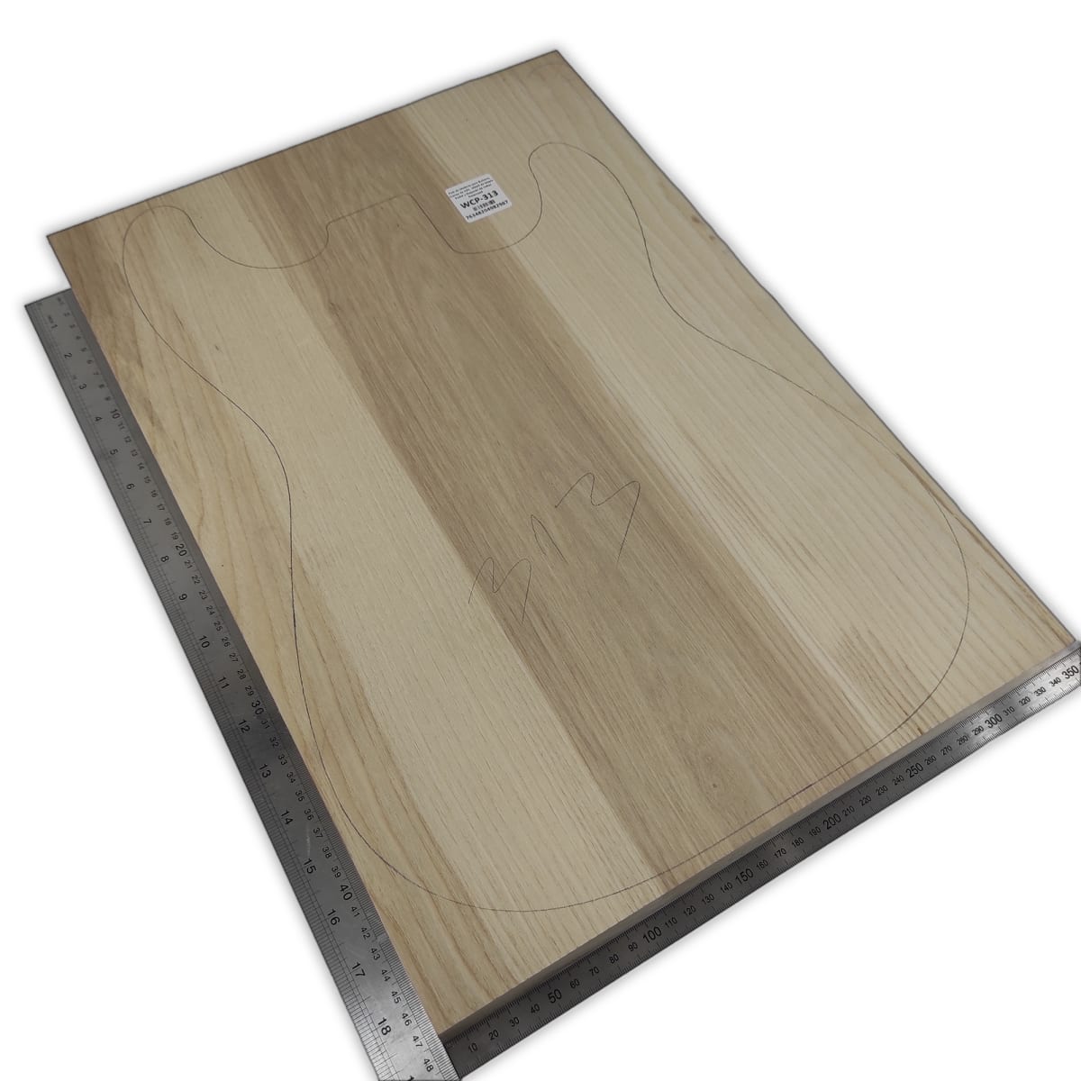 Pack de Maderas WCP-313 para Guitarra, Cuerpo de Ash + Mastil de Maple + Diapason de Indian Rosewood2