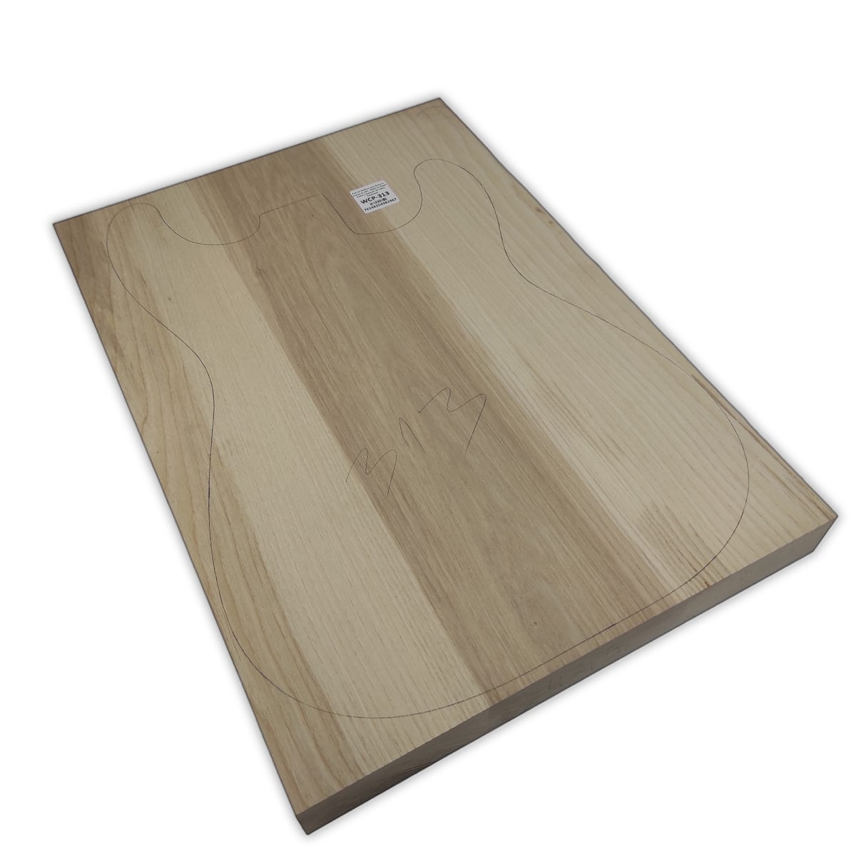 Pack de Maderas WCP-313 para Guitarra, Cuerpo de Ash + Mastil de Maple + Diapason de Indian Rosewood9