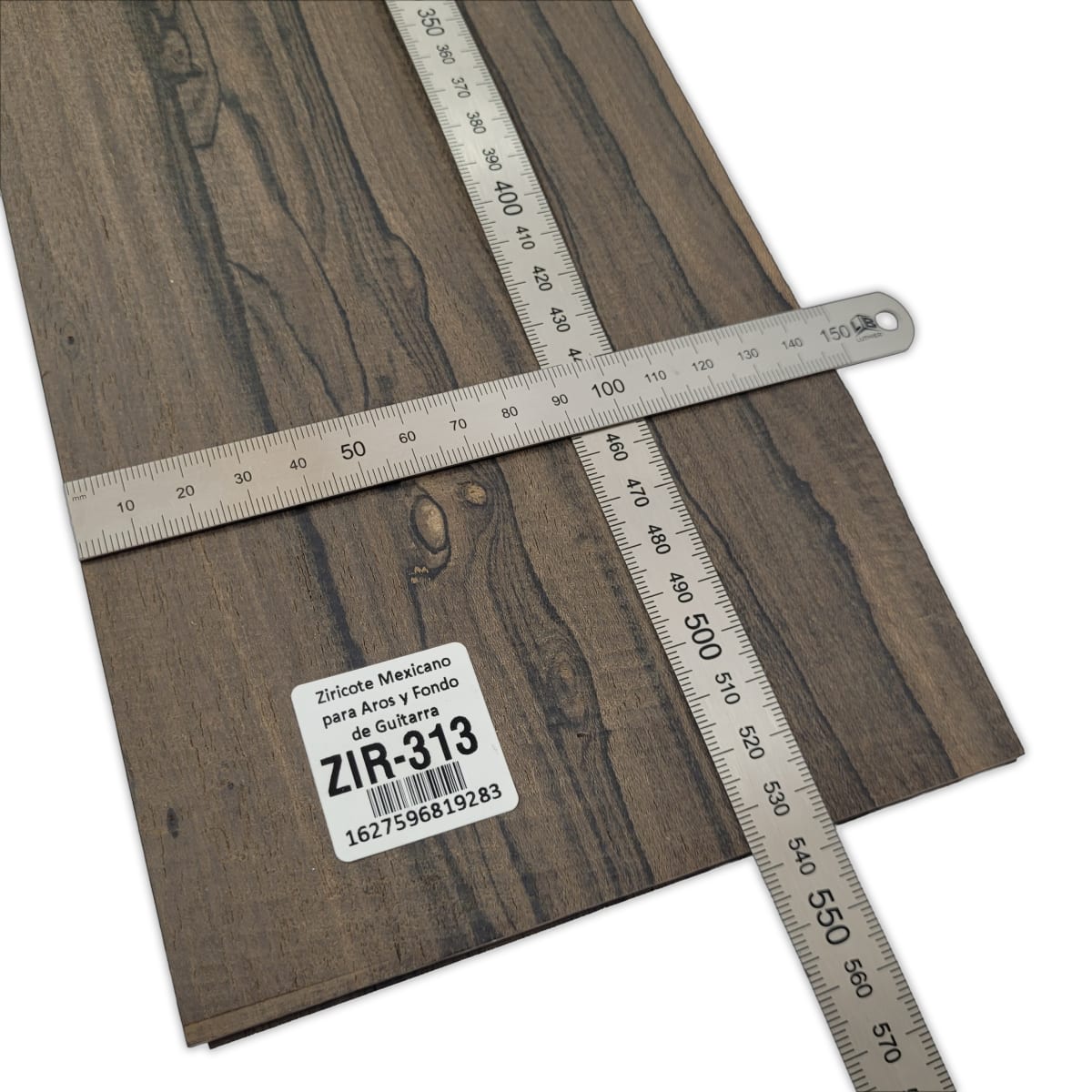 Set de Aros y Fondo ZIR-313 de Ziricote Mexicano para Instrumentos Pequeños Calidad Especial2