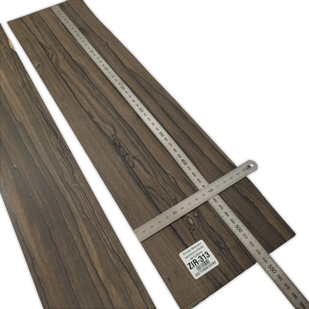 Set de Aros y Fondo ZIR-313 de Ziricote Mexicano para Instrumentos Pequeños Calidad Especial4