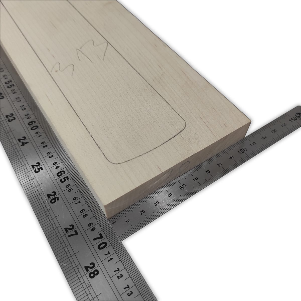 Pack de Maderas WCP-313 para Guitarra, Cuerpo de Ash + Mastil de Maple + Diapason de Indian Rosewood5