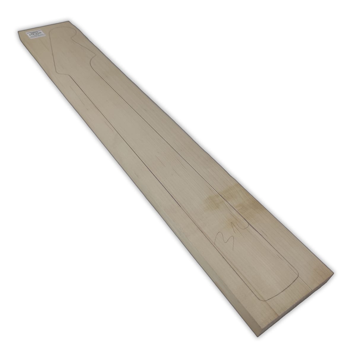 Pack de Maderas WCP-314 para Guitarra, Cuerpo de Ash + Mastil de Maple + Diapason de Indian Rosewood12