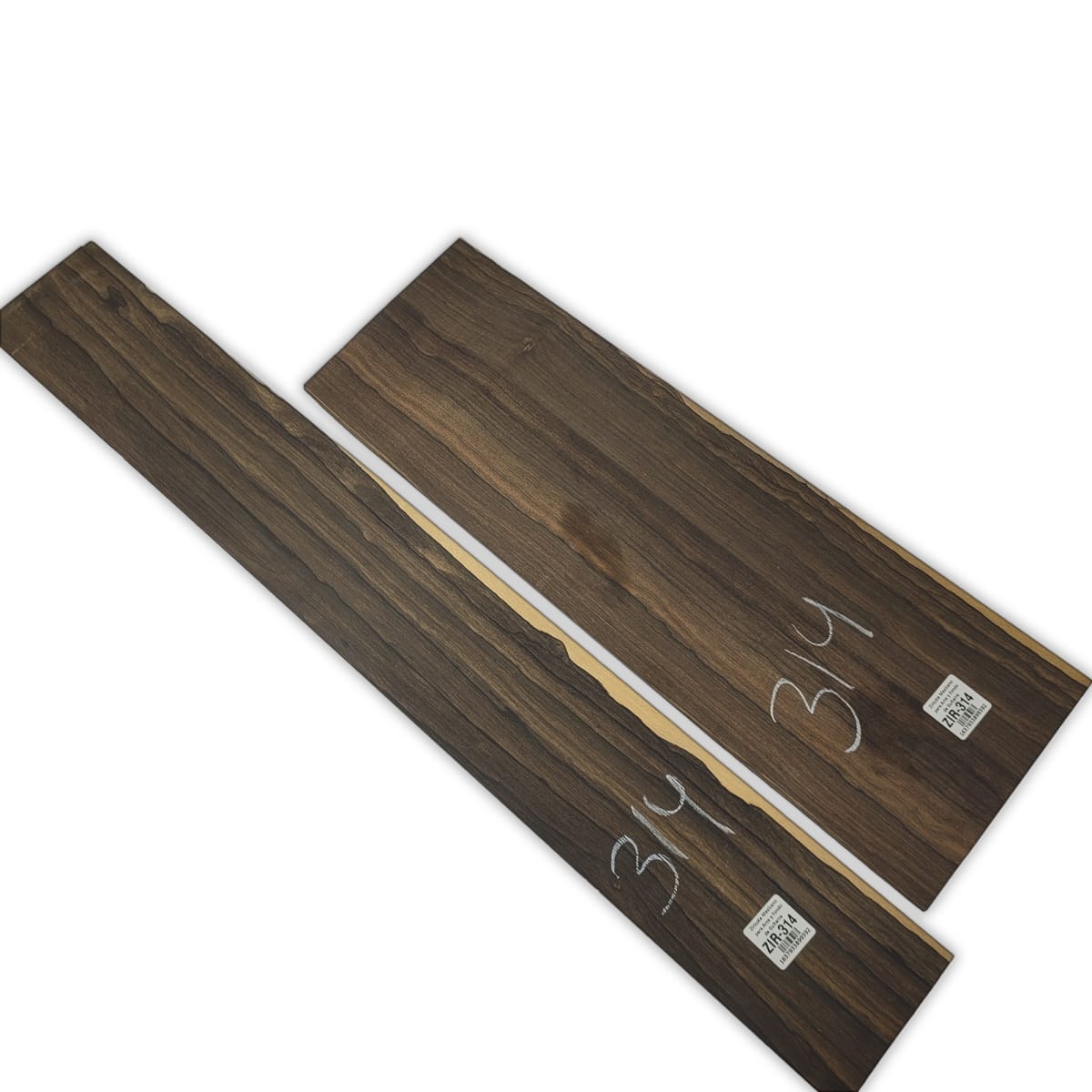 Set de Aros y Fondo para Instrumentos Medianos como Tiple ZIR-314 de Ziricote Mexicano / Calidad Especial5