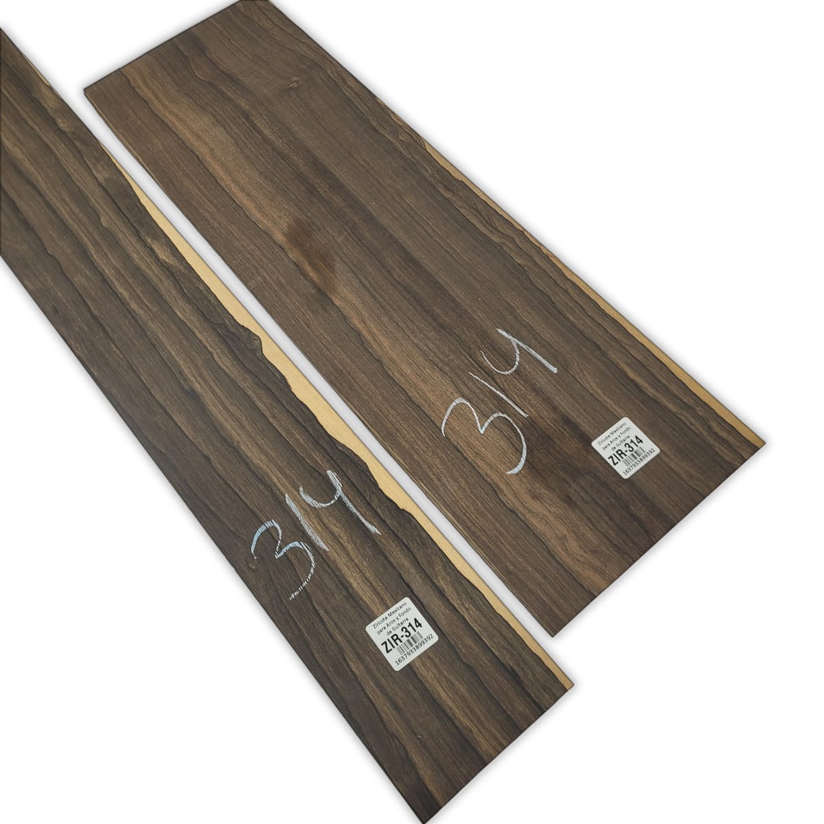 Set de Aros y Fondo para Instrumentos Medianos como Tiple ZIR-314 de Ziricote Mexicano / Calidad Especial6