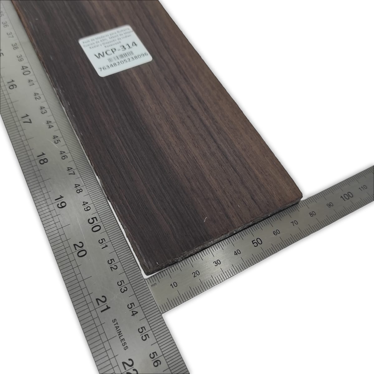 Pack de Maderas WCP-314 para Guitarra, Cuerpo de Ash + Mastil de Maple + Diapason de Indian Rosewood8