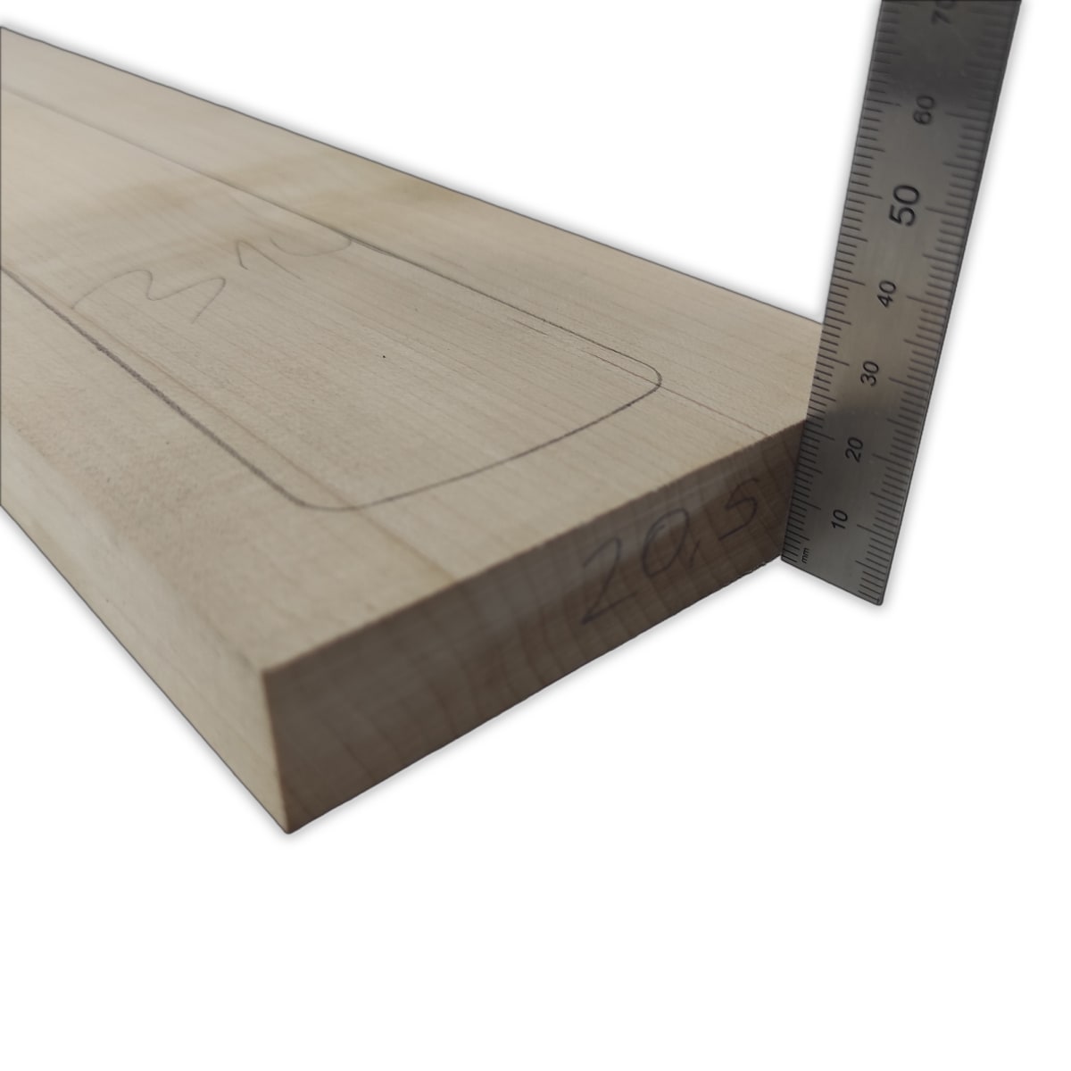 Pack de Maderas WCP-314 para Guitarra, Cuerpo de Ash + Mastil de Maple + Diapason de Indian Rosewood6
