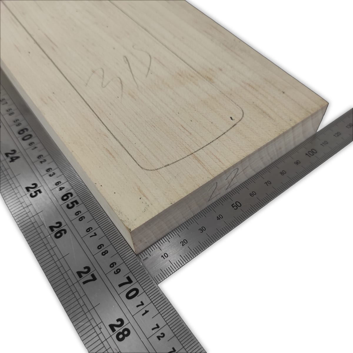 Pack de Maderas WCP-315 para Guitarra, Cuerpo de Ash + Mastil de Maple + Diapason de Indian Rosewood5