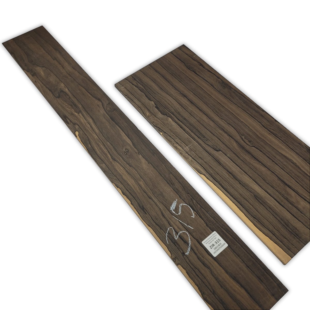 Set de Aros y Fondo ZIR-315 de Ziricote Mexicano Especial para Tiple6