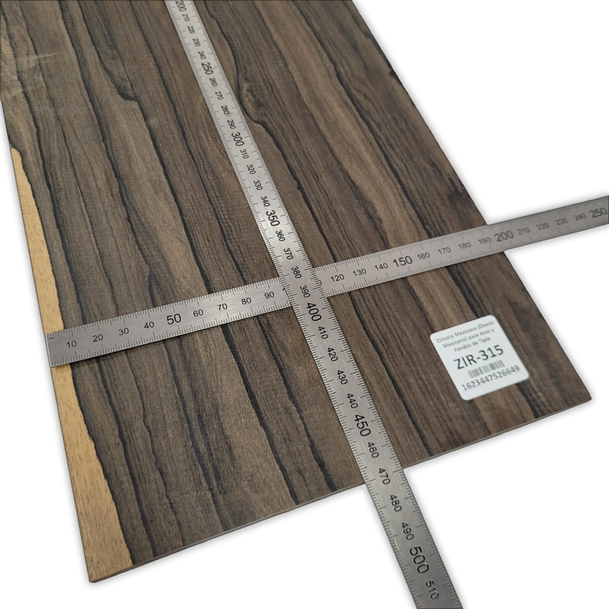 Set de Aros y Fondo ZIR-315 de Ziricote Mexicano Especial para Tiple3