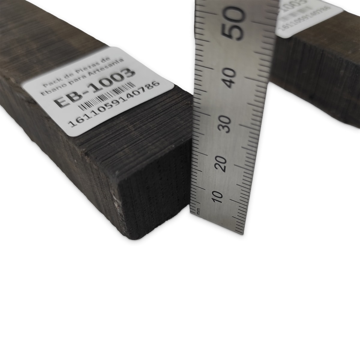 Set de 3 Piezas EB-1003 de Ebano Negro para Artesania3