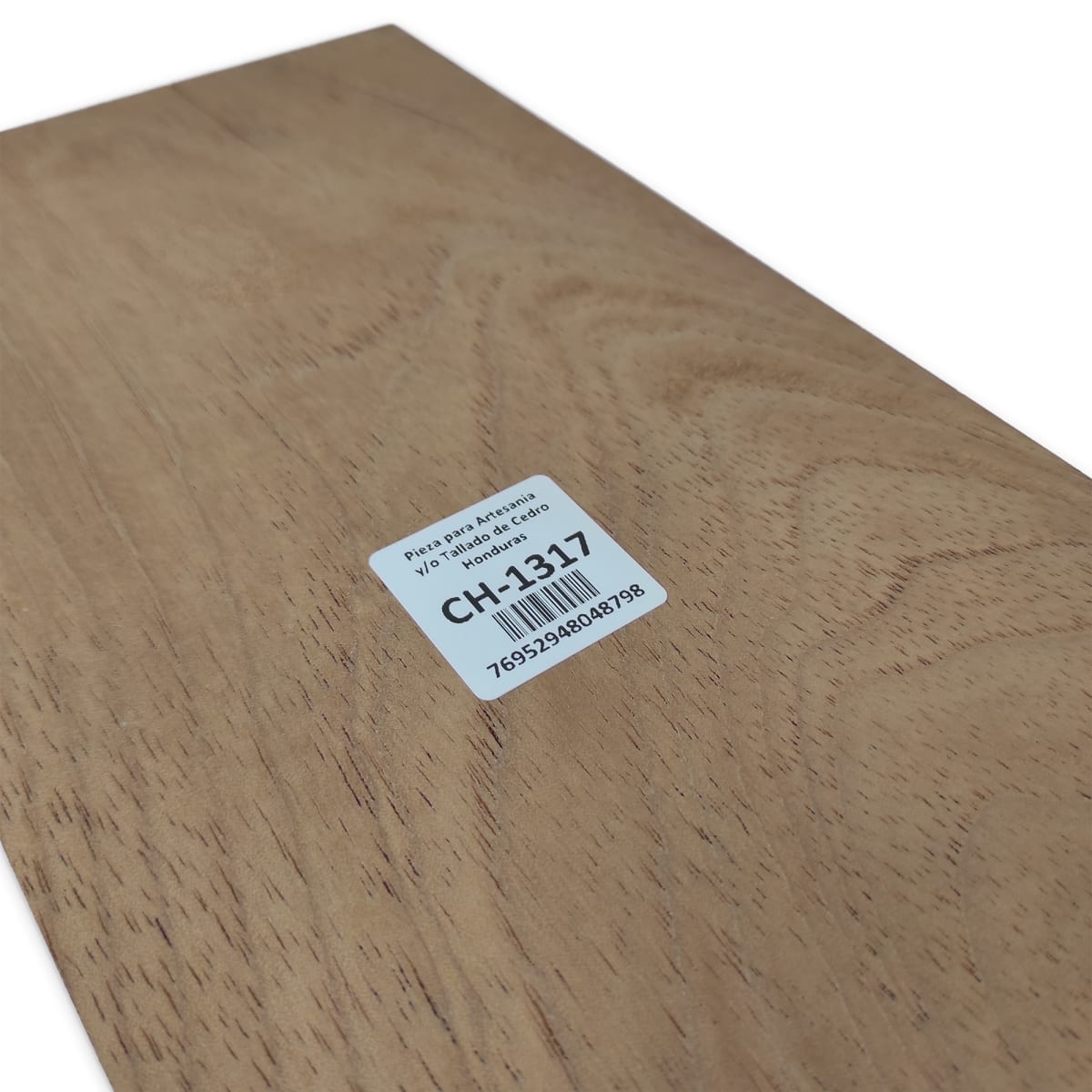 Pieza CH-1317 de Cedro Honduras para Tallado3