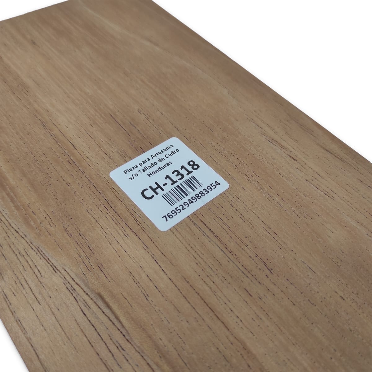 Pieza CH-1318 de Cedro Honduras para Tallado3