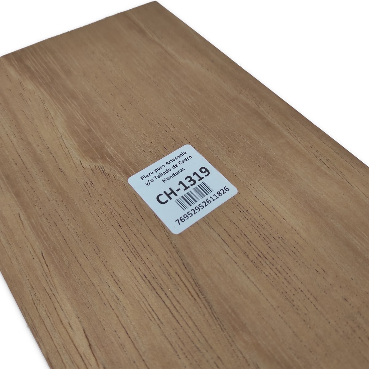 Pieza CH-1319 de Cedro Honduras para Tallado3