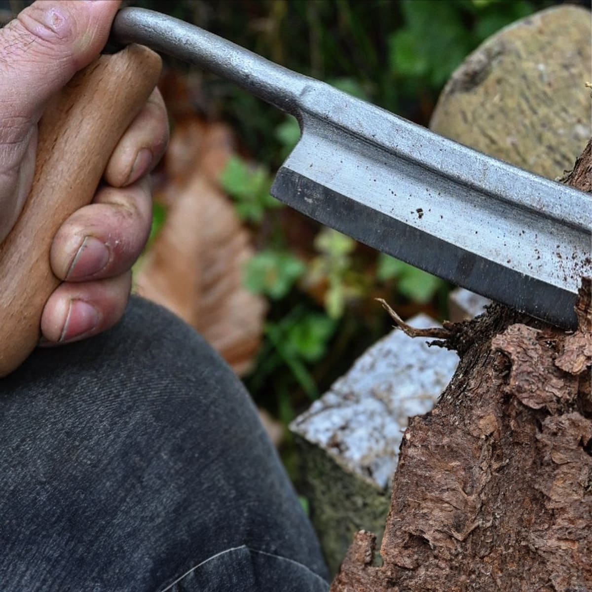 Desbastador Curvo 4002 Two Cherries de 250 mm de Ancho con Dos Mangos2