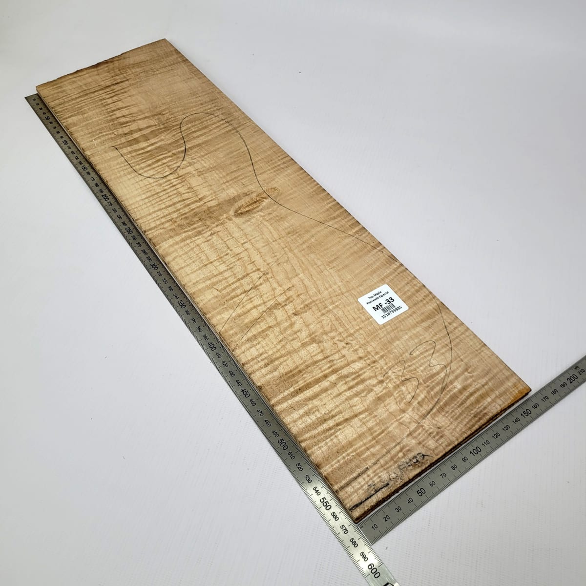 Madera para Top REF: MF-33 de Maple Flameado Especial para Top de Guitarra Telecaster2