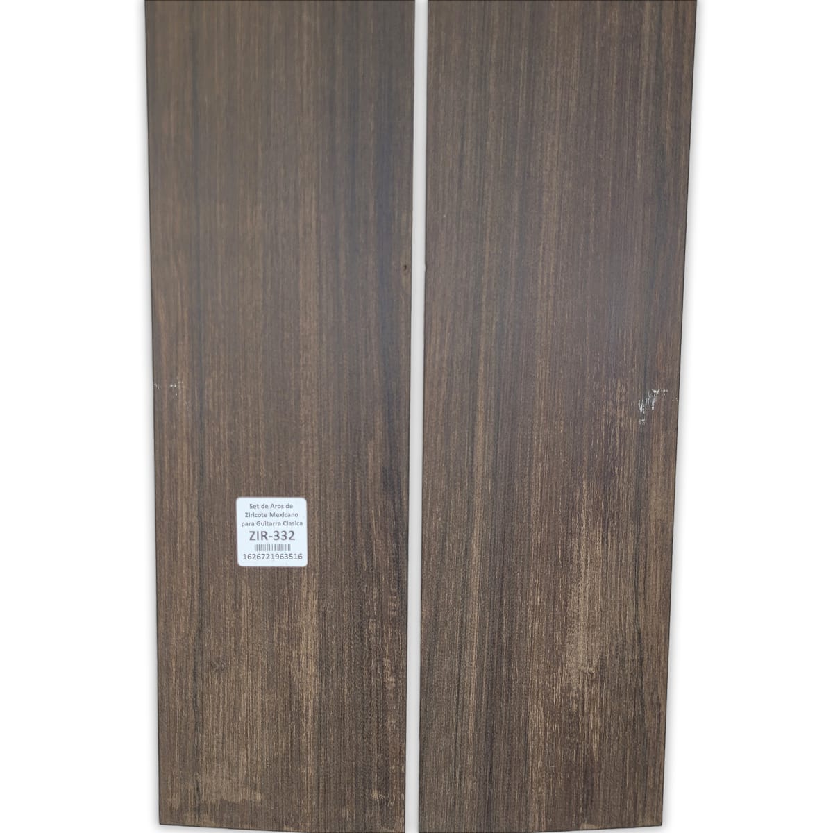 Set ZIR-332 de Ziricote Mexicano Especial para Aros de Guitarra 0
