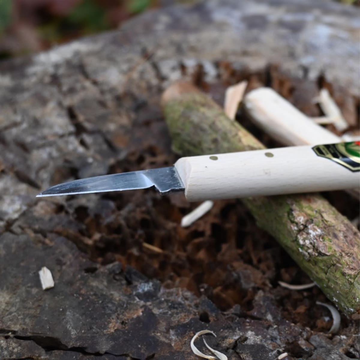 Cuchillo Two Cherries 3358 para Tallado de Madera6