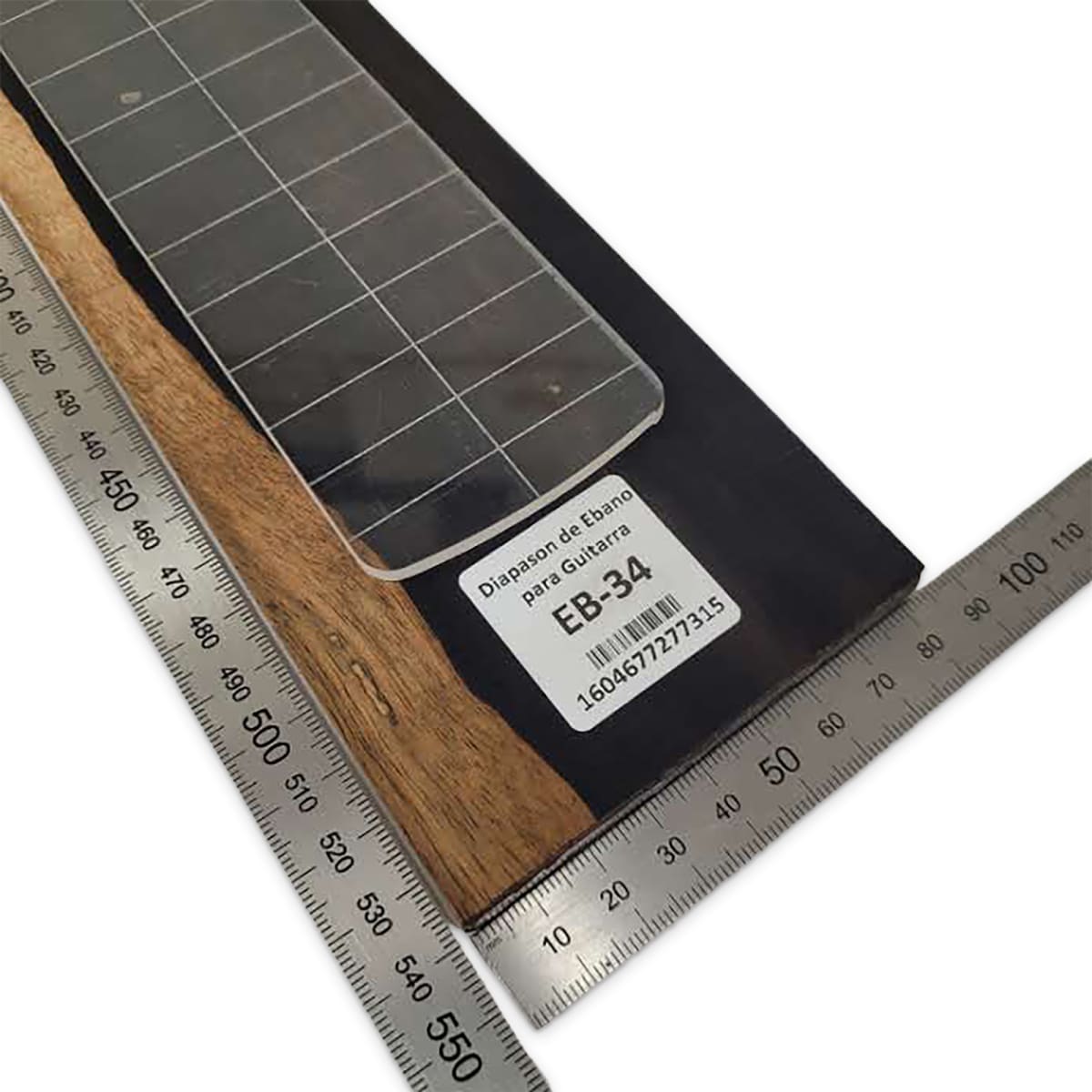 Diapason EB-34 de Ebano Negro Especial para Guitarra4