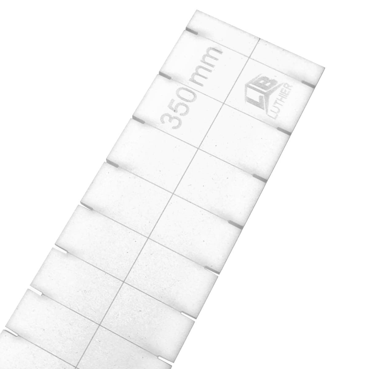 Plantilla en Acrilico para Diapason de Mandolina. Escala 3502