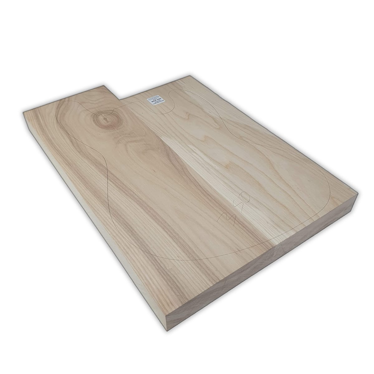 Pack de Maderas WCP-350 para Bajo, Cuerpo de Ash + Mastil de Maple + Diapason de Indian Rosewood9