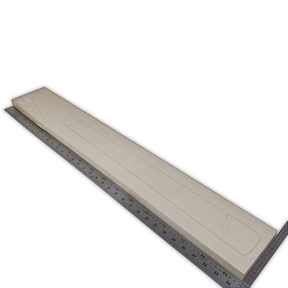 Pack de Maderas WCP-350 para Bajo, Cuerpo de Ash + Mastil de Maple + Diapason de Indian Rosewood4