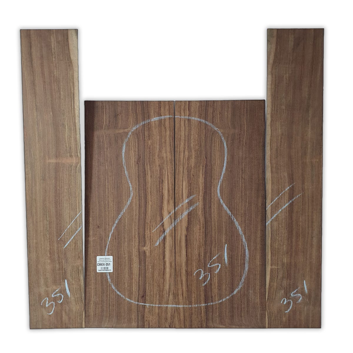 Set de Aros y Fondo CMEX-351 de Chechen Mexicano Especial para Tiple / Corte Radial 0