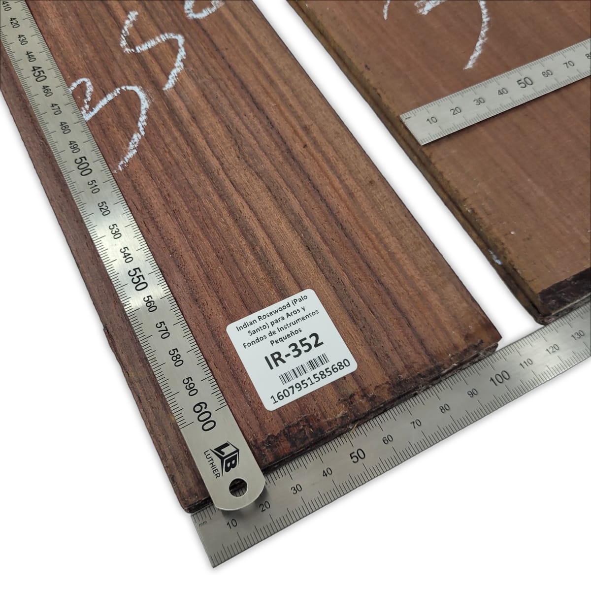 Set de Aros y Fondo IR-352 de Indian Rosewood Especial para Instrumentos Pequeños / Corte Radial2