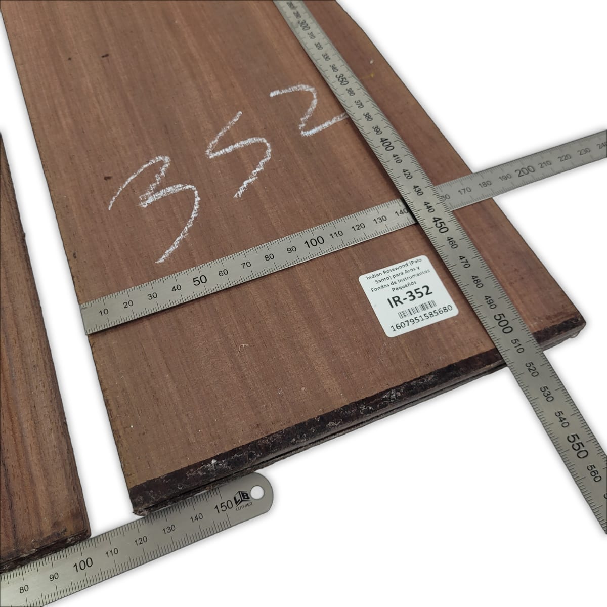 Set de Aros y Fondo IR-352 de Indian Rosewood Especial para Instrumentos Pequeños / Corte Radial3