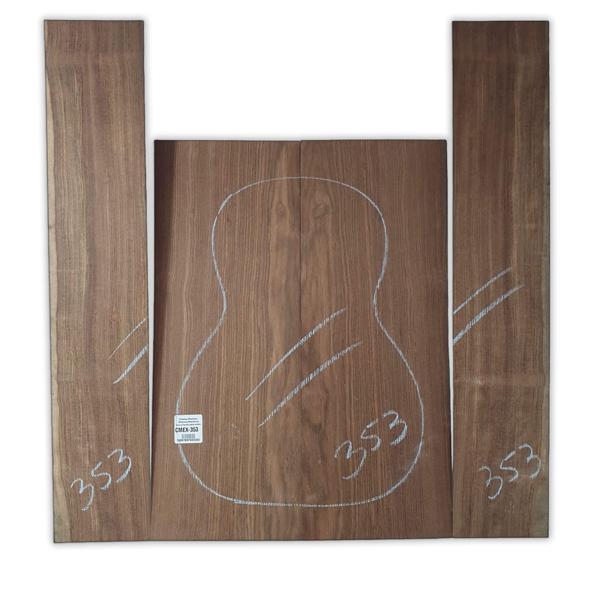 Set de Aros y Fondo CMEX-353 de Chechen Mexicano Especial para Tiple / Corte Radial 0