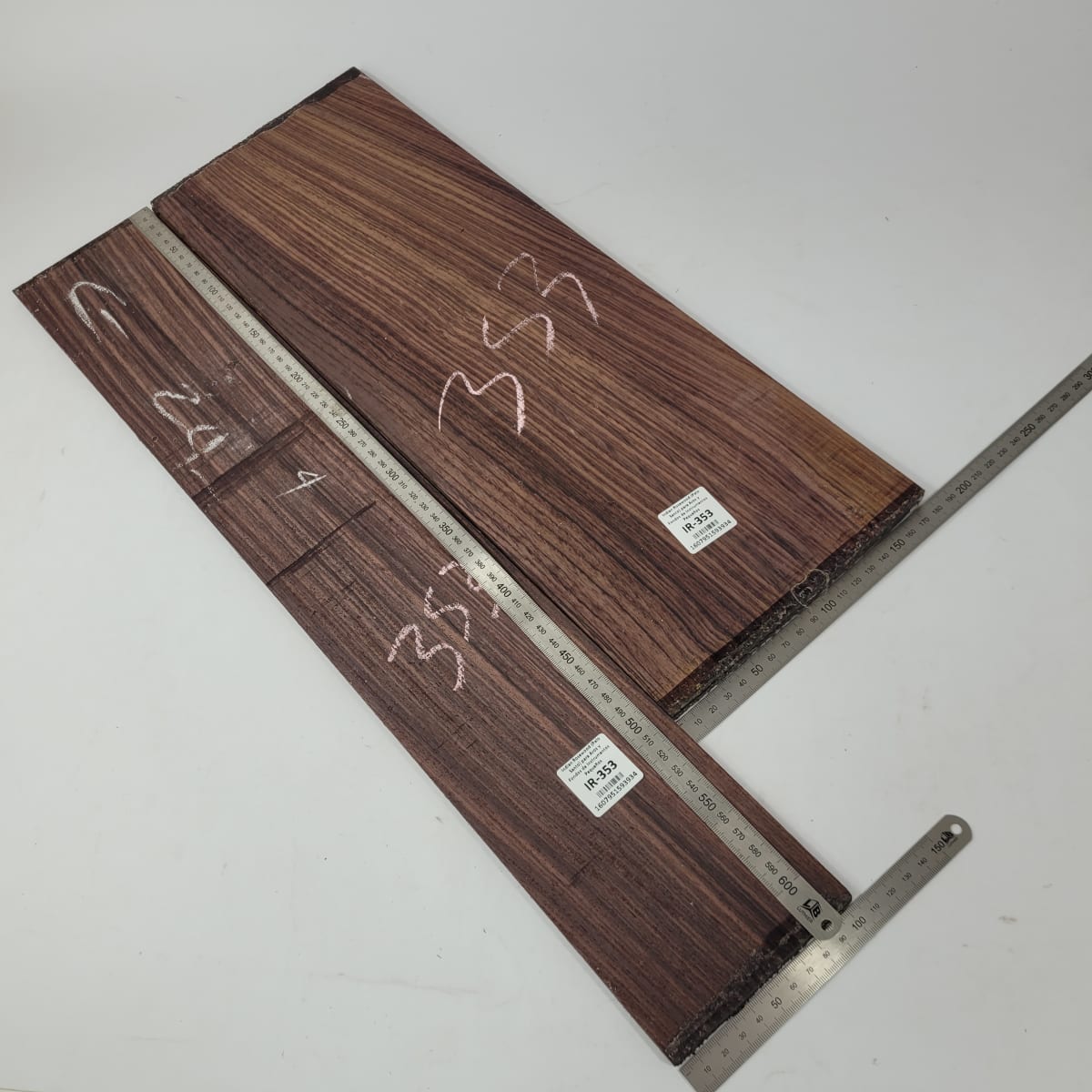 Set de Aros y Fondo IR-353 de Indian Rosewood Especial para Instrumentos Pequeños / Corte Radial2