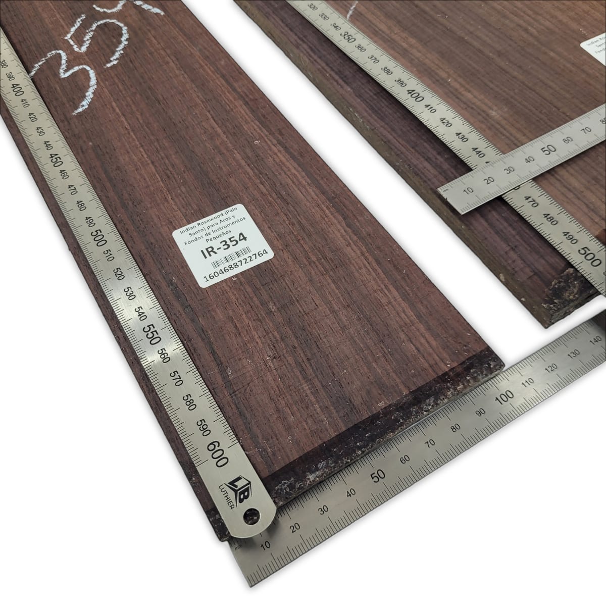 Set de Aros y Fondo IR-354 de Indian Rosewood Especial para Instrumentos Pequeños / Corte Radial2