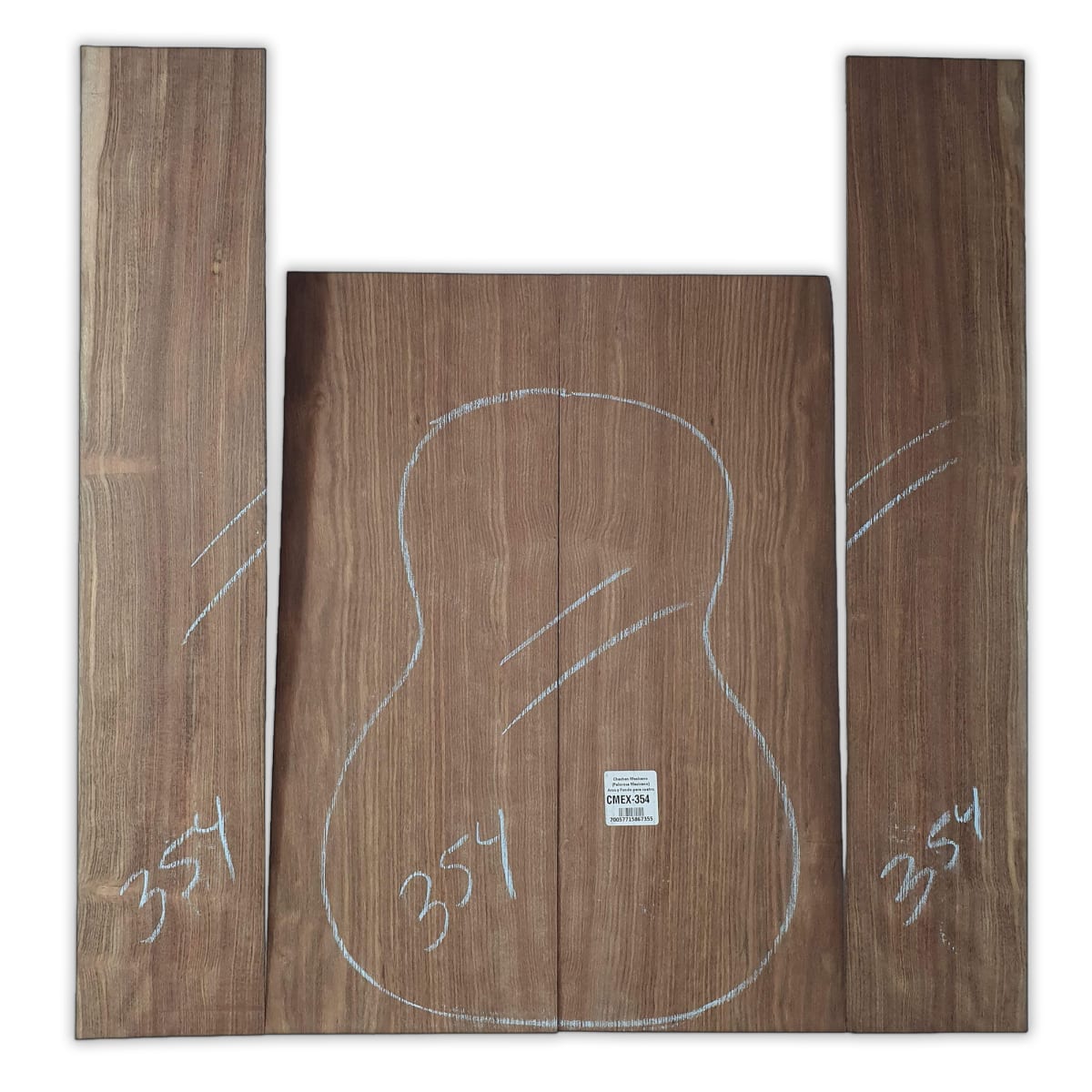 Set de Aros y Fondo CMEX-354 de Chechen Mexicano Especial para Tiple / Corte Radial 0