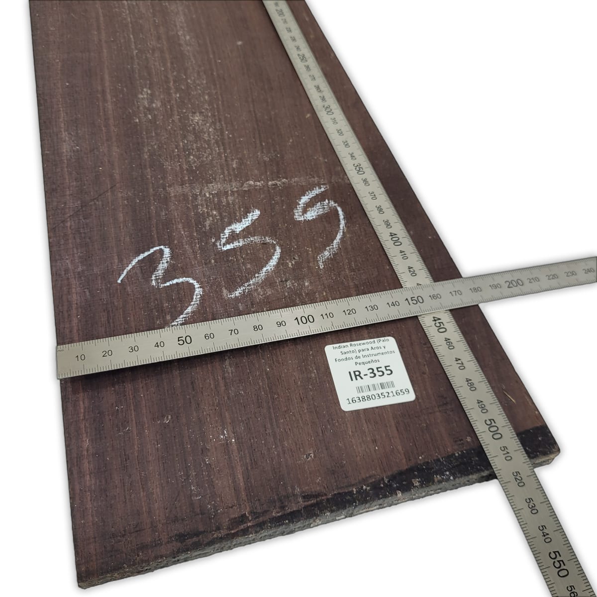 Set de Aros y Fondo IR-355 de Indian Rosewood Especial para Instrumentos Pequeños / Corte Radial3