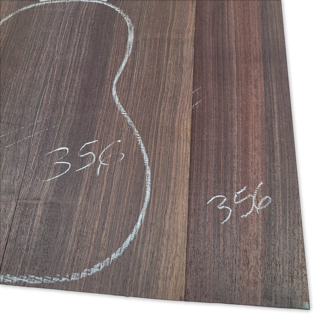 Set de Aros y Fondo IR-356 de Indian Rosewood Especial para Instrumentos Pequeños / Corte Radial5