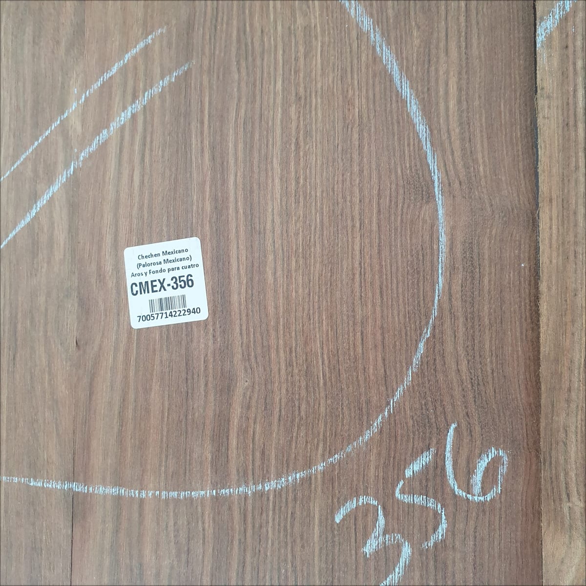 Set de Aros y Fondo CMEX-356 de Chechen Mexicano Especial para Tiple / Corte Radial7