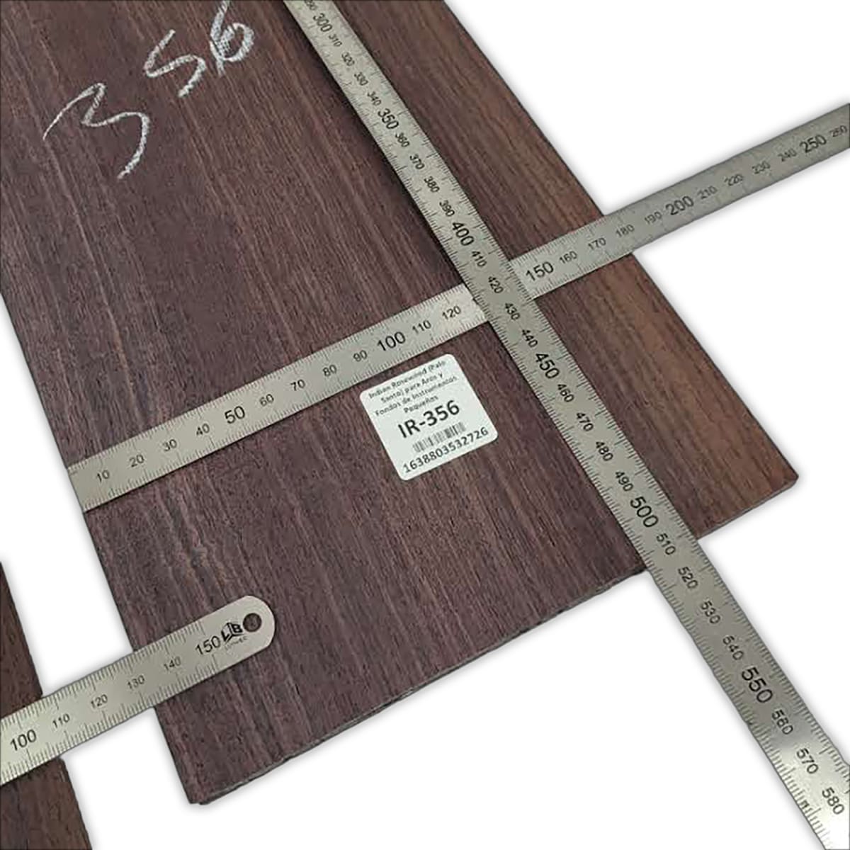 Set de Aros y Fondo IR-356 de Indian Rosewood Especial para Instrumentos Pequeños / Corte Radial2