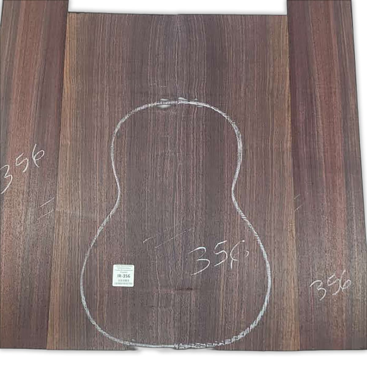 Set de Aros y Fondo IR-356 de Indian Rosewood Especial para Instrumentos Pequeños / Corte Radial8