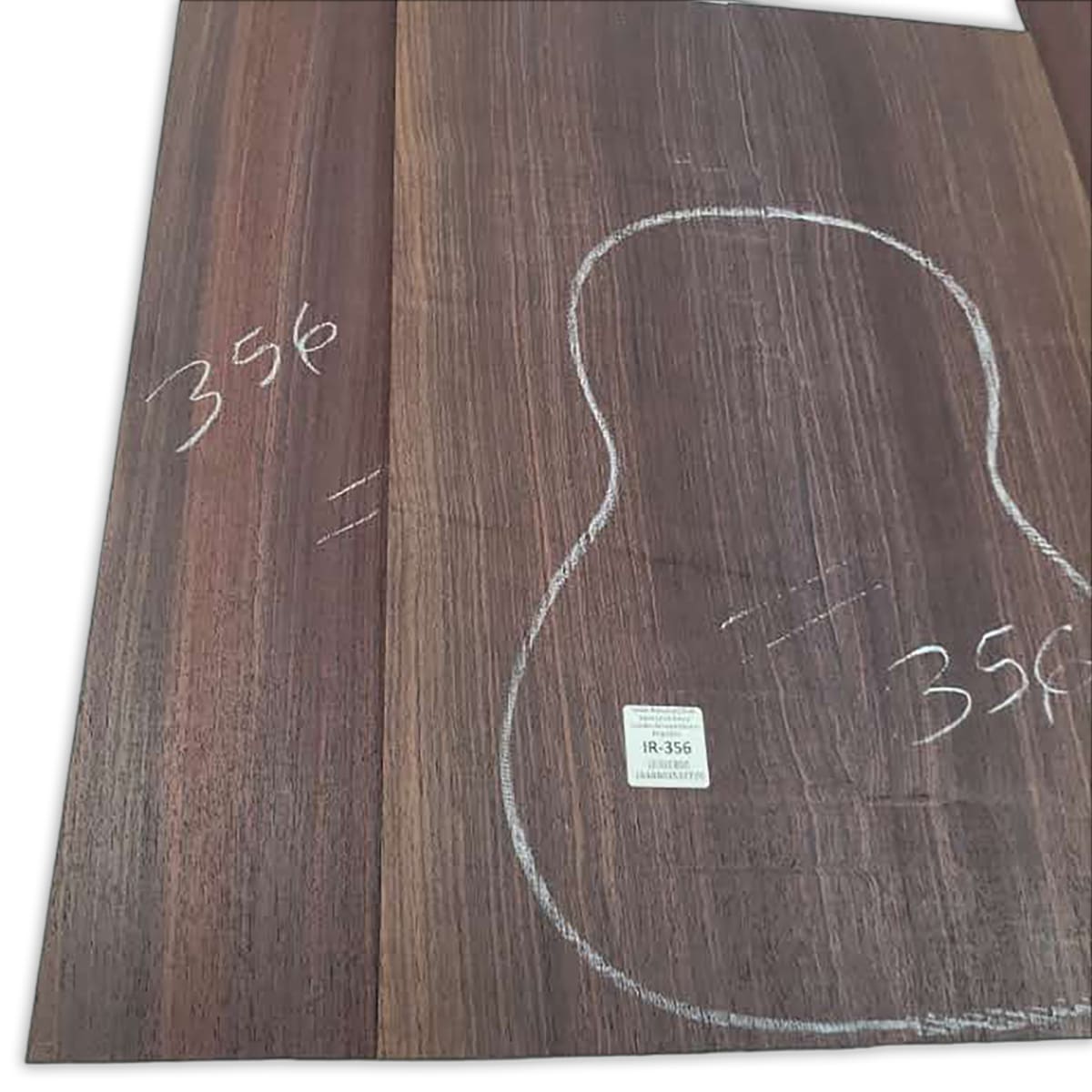 Set de Aros y Fondo IR-356 de Indian Rosewood Especial para Instrumentos Pequeños / Corte Radial6