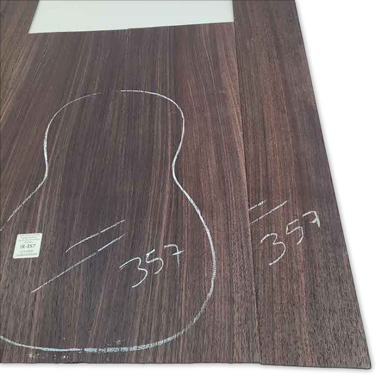 Set de Aros y Fondo IR-357 de Indian Rosewood Especial para Instrumentos Pequeños / Corte Radial7