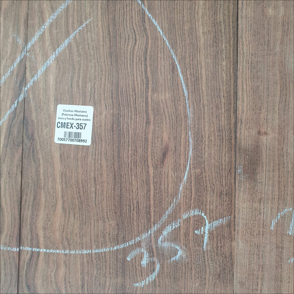 Set de Aros y Fondo CMEX-357 de Chechen Mexicano Especial para Tiple / Corte Radial11