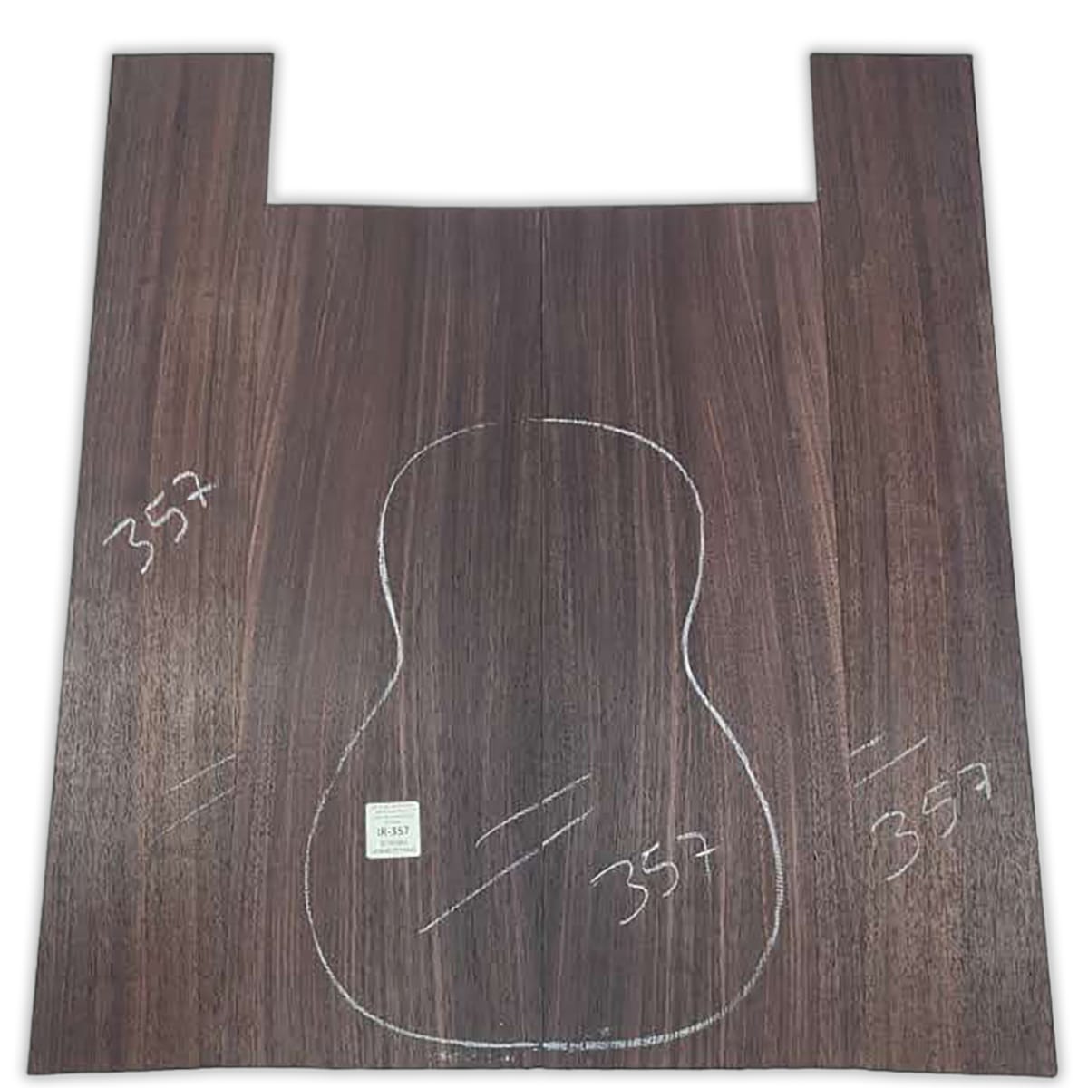 Set de Aros y Fondo IR-357 de Indian Rosewood Especial para Instrumentos Pequeños / Corte Radial 0