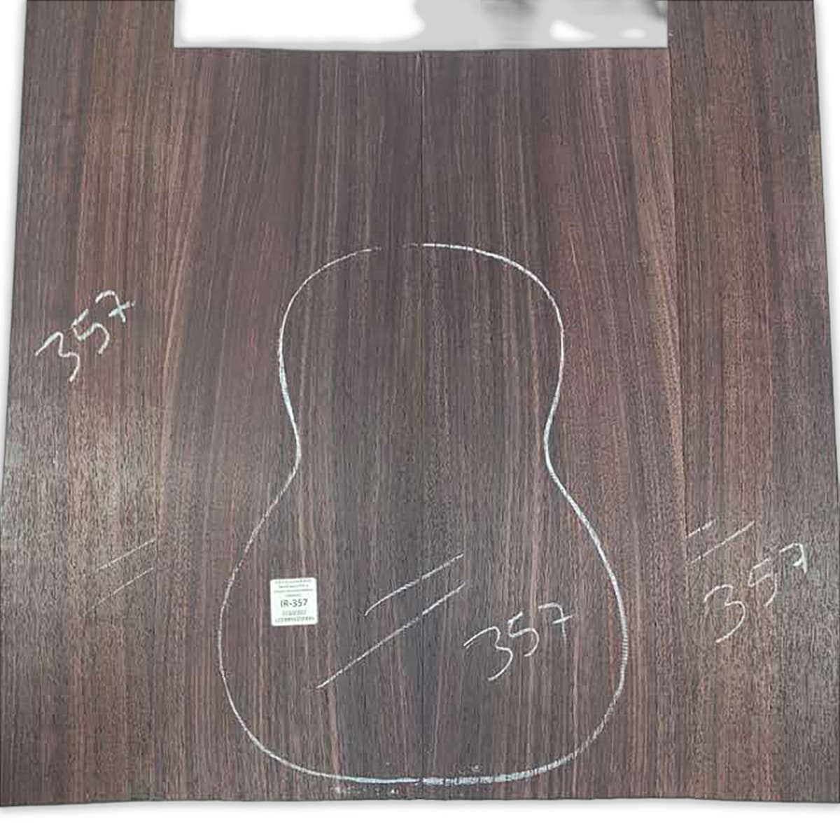 Set de Aros y Fondo IR-357 de Indian Rosewood Especial para Instrumentos Pequeños / Corte Radial8