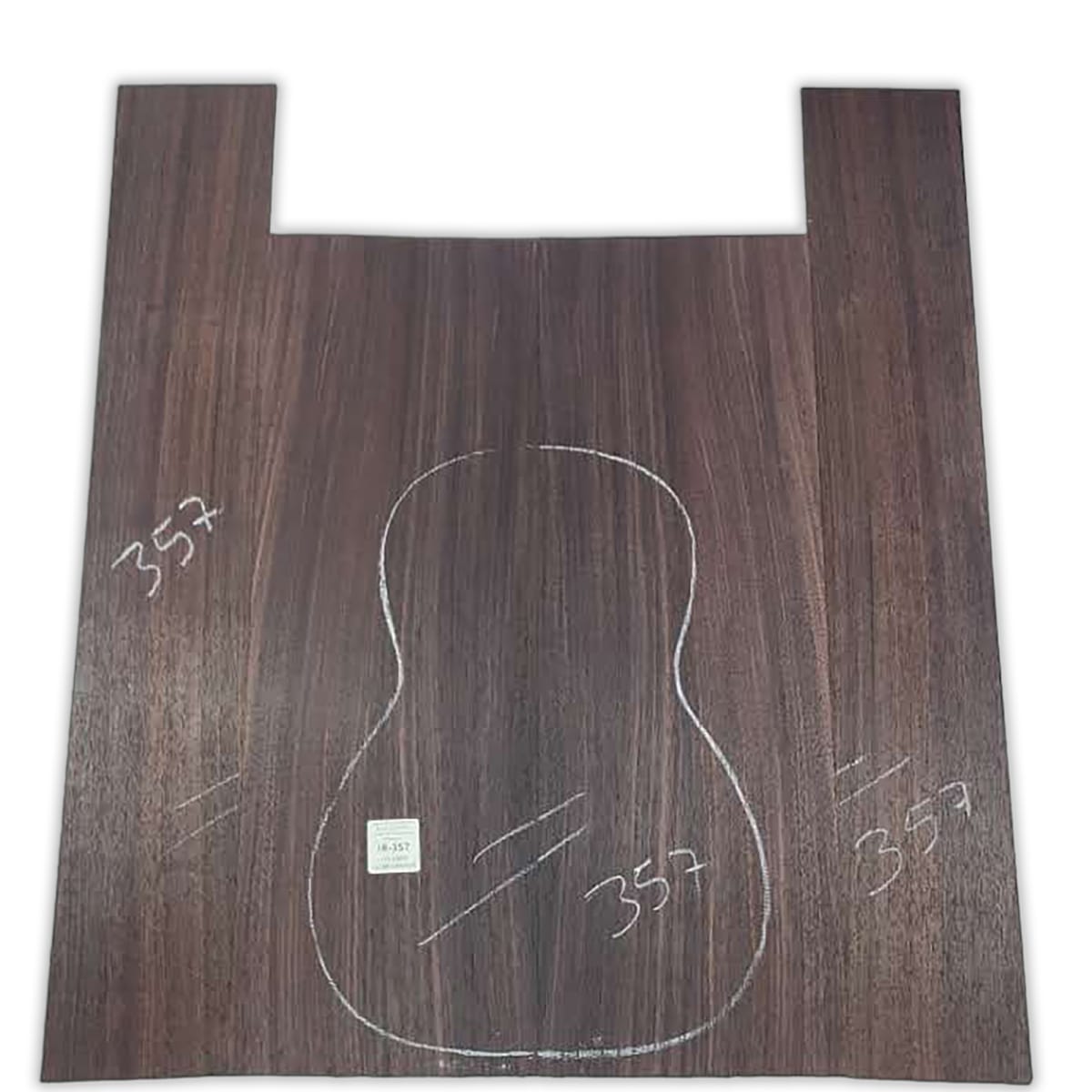 Set de Aros y Fondo IR-357 de Indian Rosewood Especial para Instrumentos Pequeños / Corte Radial9